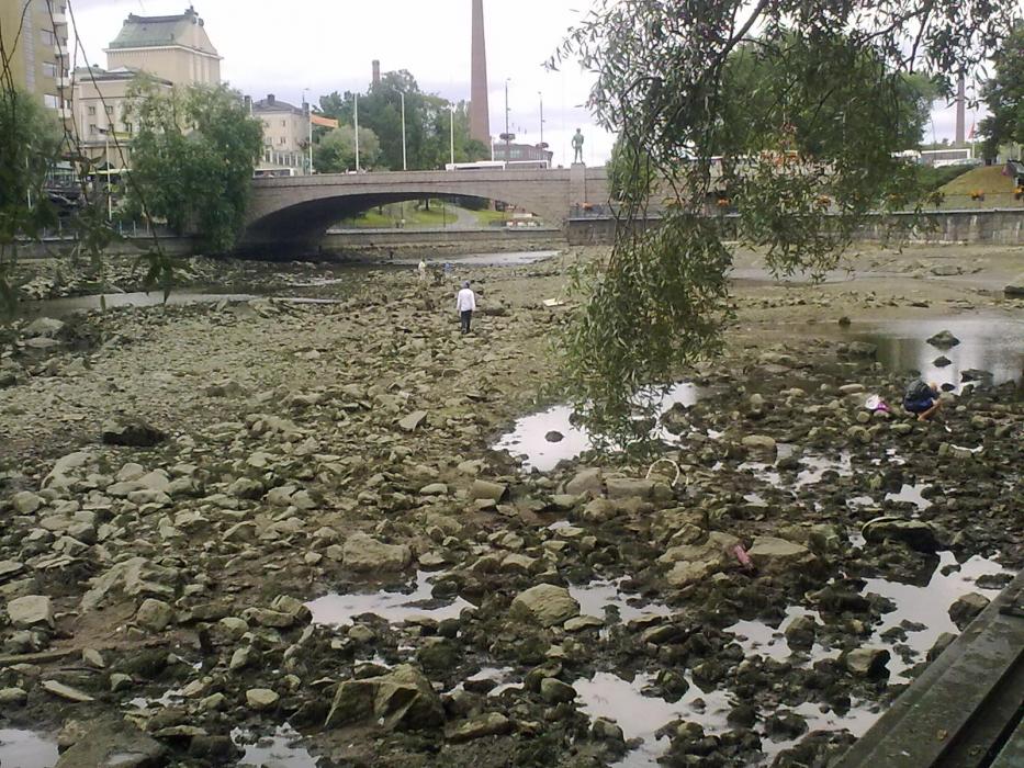 joskus on Tammerkoski vedetön
